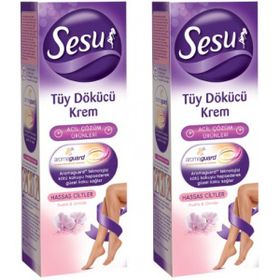 Sesu Hassas Ciltler 2x100 ml Tüy Dökücü Krem