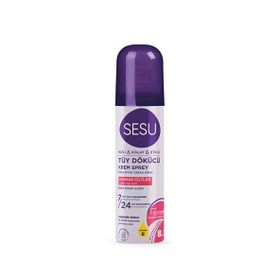 Sesu Hassas Ciltler 2x150 ml Tüy Dökücü Köpük Sprey