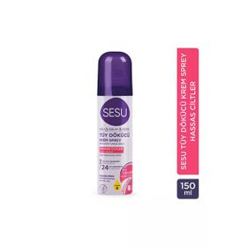 Sesu Hassas Ciltler 2x150 ml Tüy Dökücü Köpük Sprey