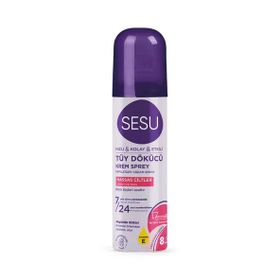 Sesu Hassas Ciltler 2x150 ml Tüy Dökücü Krem Sprey