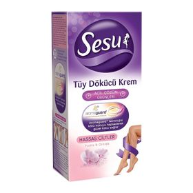 Sesu Hassas Ciltler 2x40 ml Tüy Dökücü Krem