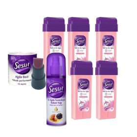 Sesu Hassas Ciltler 5x100 ml Roll-On Sir Ağda
