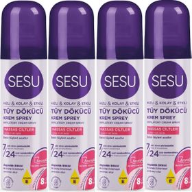 Sesu Hassas Ciltler 6x150 ml Tüy Dökücü Köpük Sprey
