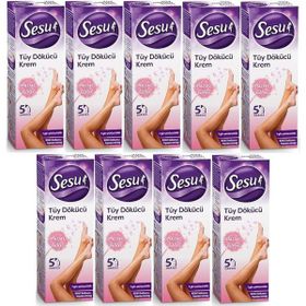 Sesu Hassas Ciltler 9x40 ml Tüy Dökücü Krem