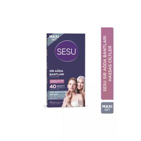 Sesu Hassas Ciltlere Özel Maxi 3x40'lı Ağda Bandı