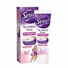 Sesu Hassas Tüyler 100 ml Tüy Dökücü Krem