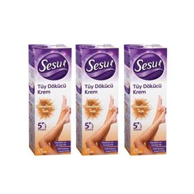 Sesu Himalaya Tuzu 3x100 ml Tüy Dökücü Krem