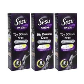 Sesu Men 3x150 ml Tüy Dökücü Köpük