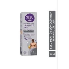 Sesu Normal Ciltler 100 ml Erkekler İçin Tüy Dökücü Krem