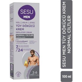 Sesu Normal Ciltler 100 ml Erkekler İçin Tüy Dökücü Krem