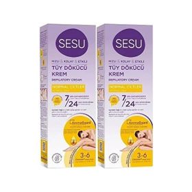 Sesu Normal Ciltler 100 ml x 2 Adet Tüy Dökücü Krem