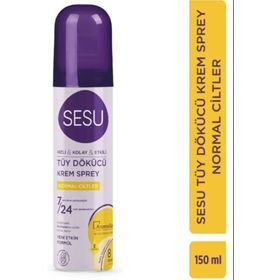 Sesu Normal Ciltler 150 ml Tüy Dökücü Sprey