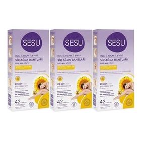 Sesu Normal Ciltler 3x42 Adet Sir Ağda Bandı