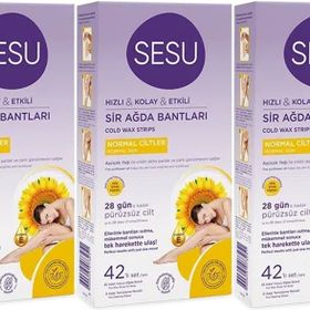 Sesu Normal Ciltler 3x42 Adet Sir Ağda Bandı