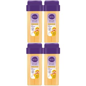 Sesu Normal Ciltler 4x100 ml Roll-On Sir Ağda