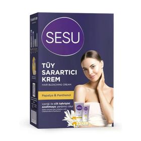 Sesu Papatya Özlü 35 g+18 g Tüy Sarartıcı Krem