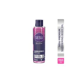 Sesu Premium Simli 150 ml Vücut Yağı
