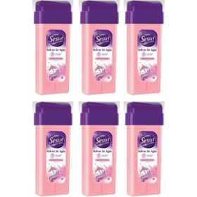 Sesu Roll-on Hassas Cilt 100 ml 6'lı Set Sir Ağda