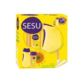 Sesu Roll-On Sarı Ayçiçek Makineli Ağda Seti