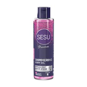 Sesu Simli 150 ml Vücut Bakım Yağı