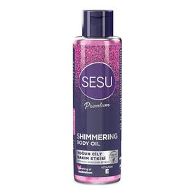 Sesu Simli 150 ml Vücut Bakım Yağı