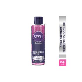 Sesu Simli 150 ml Vücut Bakım Yağı