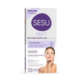 Sesu Soft 12'li Yüz Ağda Bandı