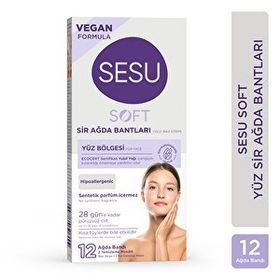 Sesu Soft 12'li Yüz Ağda Bandı