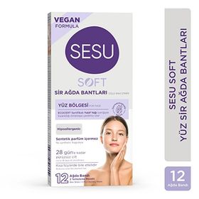 Sesu Soft 12'li Yüz Ağda Bandı