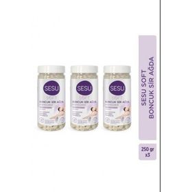 Sesu Soft Boncuk 250 gr x 3 Adet Sir Ağda