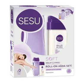 Sesu Soft Roll-On Ağda Makineli Set