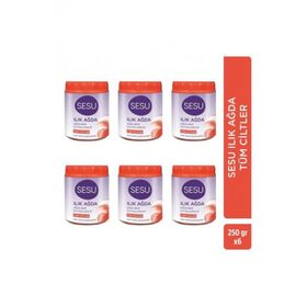 Sesu Tüm Ciltler 250 gr 6 Adet Ilık Ağda