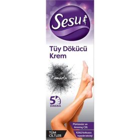 Sesu Tüm Ciltler Kömürlü 100 ml Tüy Dökücü Krem
