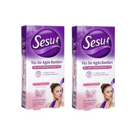 Sesu Yüz Hassas 2x20'li Ağda Bandı