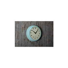 Setabianca Mavi Pastel Metal Görünümlü 22 cm Duvar Saati