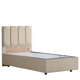 Setay Defne 120x200 cm Krem Tek Kişilik Baza Başlık Comfort Yatak Seti