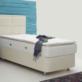 Setay Mobilya 100x200 cm Angel Baza Başlık ve Yatak Seti