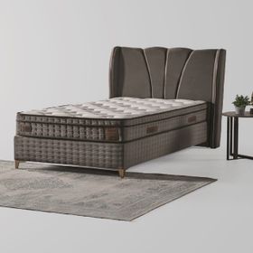Setay Mobilya 100x200 cm Bella Baza Başlık ve Yatak Seti