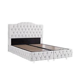 Setay Mobilya 120x200 cm Beyaz Şah New Baza ve Başlık Seti
