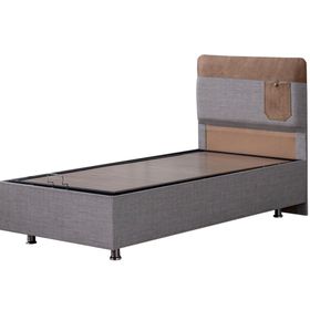 Setay Mobilya 120x200 cm Happy Kahve Baza ve Başlık Seti