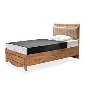 Setay Mobilya 120x200 cm Papatya Bazalı Karyola Ve Başlık