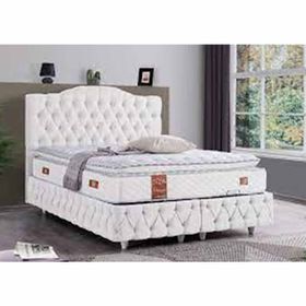 Setay Mobilya 150x190 cm Silwer Baza ve Başlık Seti