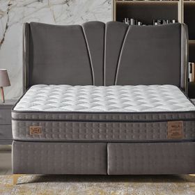Setay Mobilya 160x200 cm Bella Baza Başlık ve Yatak Seti