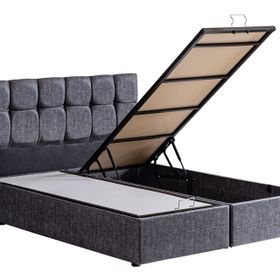 Setay Mobilya 160x200 cm Gri Paris Baza Ve Başlık Seti
