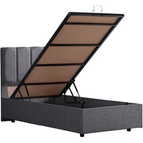 Setay Mobilya 180x200 cm Gabba Gri Baza ve Başlık Seti