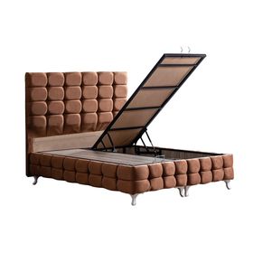 Setay Mobilya 90x190 Açık Kahve Duke Lüx New Baza