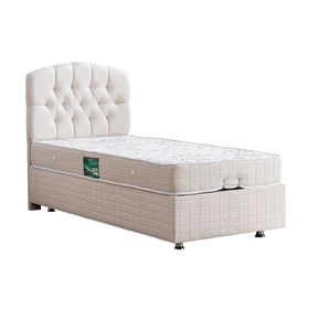 Setay Mobilya 90x190 Efes Baza Başlık Ve Comfort Yatak Seti