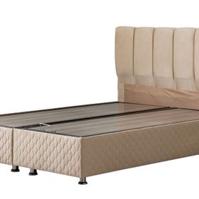Setay Mobilya 90x200 cm Tetra Bej Baza Başlık Seti