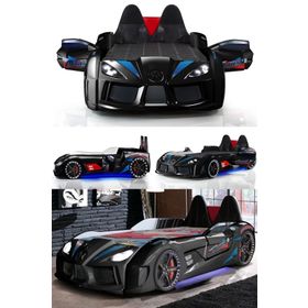 Setay Mobilya Audi Full Ledli Koltuklu Siyah Arabalı Yatak