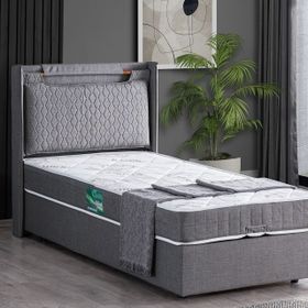Setay Mobilya Gri 90X190 Zagreb Baza Başlık